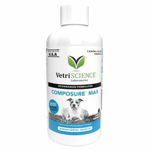 VETRISCIENCE Composure MAX zklidňující doplněk pro kočky a psy 236 ml obraz