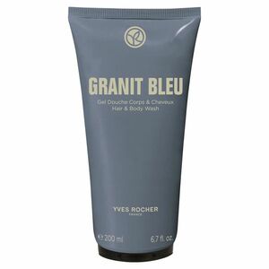 YVES ROCHER Sprchový gel na tělo a vlasy Granit Bleu 200 ml obraz