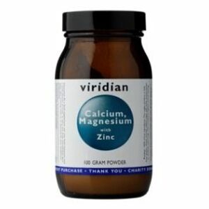 VIRIDIAN Nutrition Calcium Magnesium with Zinc 100 g obraz