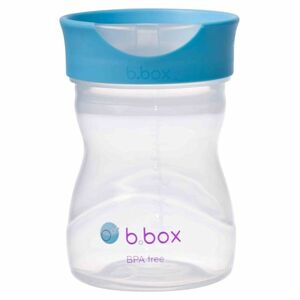 B.BOX Hrneček pro batolata modrý 12m+ 240 ml obraz