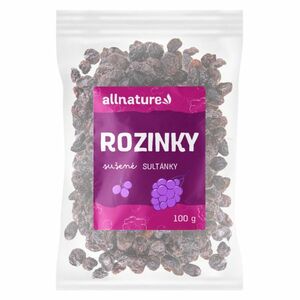 ALLNATURE Rozinky sušené 100 g obraz