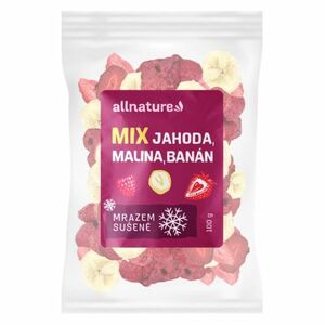 ALLNATURE Mix lyofilizovaného ovoce jahoda, malina, banán 100 g obraz