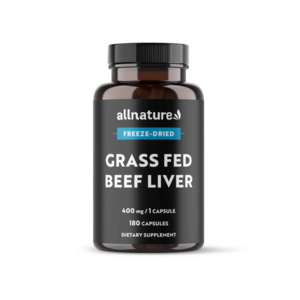 ALLNATURE Grass fed beef liver 180 kapslí obraz