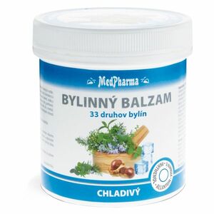 MEDPHARMA Bylinný balzám 33 druhů bylin, chladivý 250 ml obraz