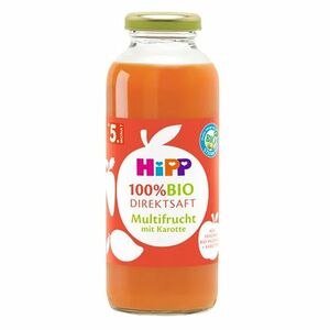 HIPP Ovocná šťáva s karotkou 100% juice BIO 330 ml obraz