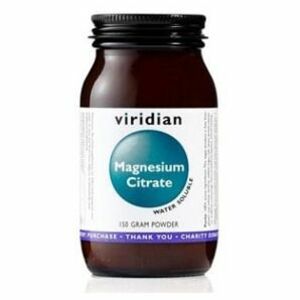 VIRIDIAN Nutrition Magnesium Citrate Powder 150 g obraz