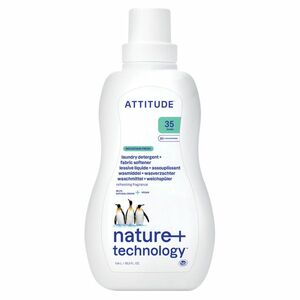 ATTITUDE Prací gel a aviváž 2 v 1 Mountain Essentials 35 praní 1050 ml obraz