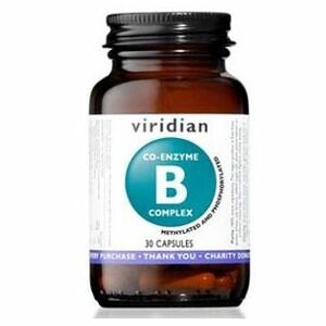 VIRIDIAN Nutrition Co-enzyme B Complex 30 kapslí obraz