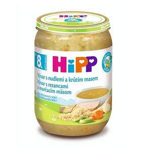 HIPP Polévka vývar s nudlemi a krůtím masem BIO 190 g obraz