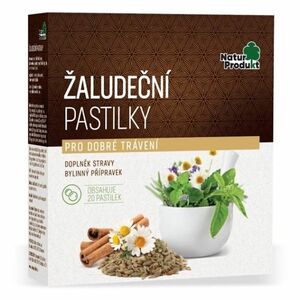 NATURPRODUKT Žaludeční pastilky 20 kusů obraz