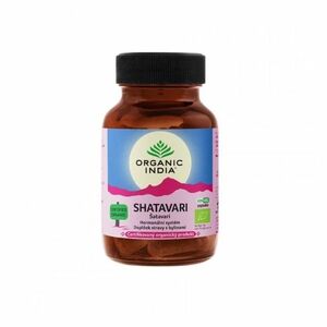 ORGANIC INDIA Šatavari BIO 60 kapslí obraz