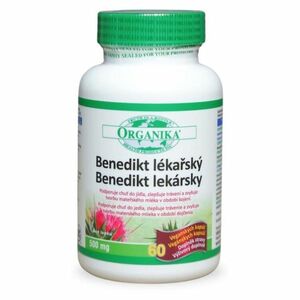 ORGANIKA Benedikt lékařský 500 mg 60 kapslí obraz