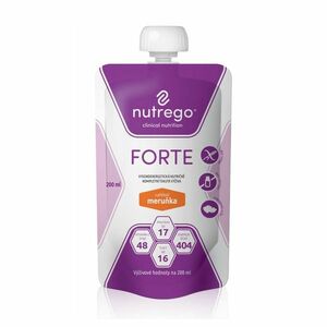 NUTREGO FORTE Výživa meruňka 12 x 200ml obraz