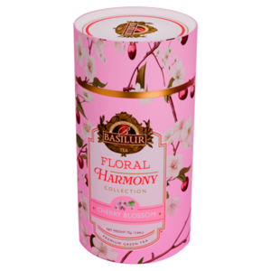 BASILUR Floral harmony cherry blossoms zelený čaj 75 g obraz