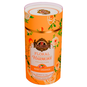 BASILUR Floral harmony rosy orange zelený čaj 75 g obraz