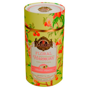 BASILUR Floral harmony velvet peach zelený čaj 75 g obraz