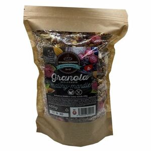 ŽITNOOSTROVSKÁ BEZLEPKOVÁ PEKÁRNA Granola maliny-mandle 400 g obraz