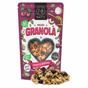 NATU Granola paleo třešně a mandle 370 g obraz