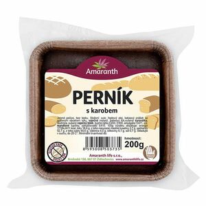 AMARANTH Bezlepkový perník s karobem 200 g obraz