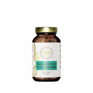 PURAVIA LABS Liposomální vitamín d3 + k2 + magnesium vegan 30 kapslí obraz