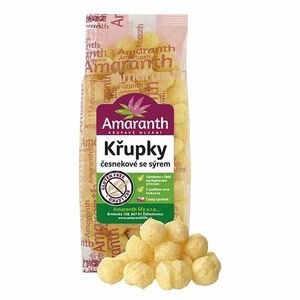 AMARANTH Křupky česnekové se sýrem 80 g obraz