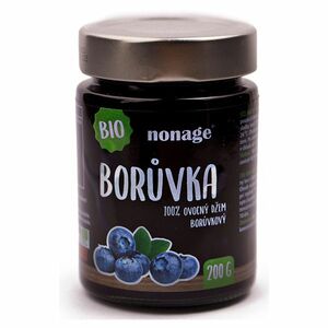 NONAGE Borůvkový ovocný džem premium BIO 200 g obraz