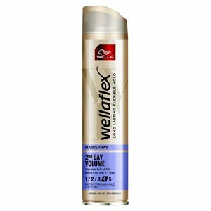 WELLAFLEX 2nd Day Volume Lak na vlasy Extra silné zpevnění 250 ml obraz