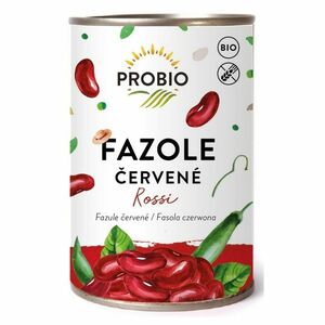 PROBIO Rossi fazole červené sterilované BIO 400 g obraz