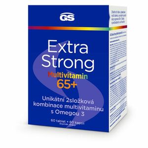 GS Extra Strong Multivitamin 65+ 60 tablet a 60 kapslí obraz