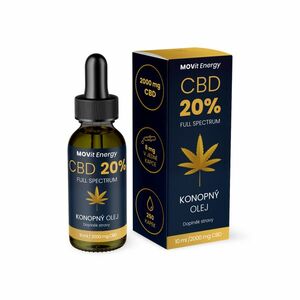 MOVIT ENERGY CBD 20% Full Spectrum konopný olej 10 ml obraz