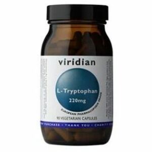 VIRIDIAN Nutrition L-Tryptophan 220 mg 90 kapslí obraz