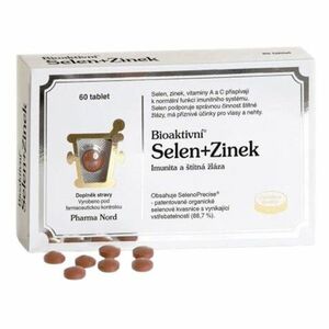 PHARMA NORD Bioaktivní selen + zinek 60 tablet obraz