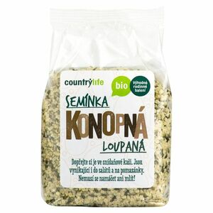 COUNTRY LIFE Konopná semínka loupaná 250 g BIO obraz