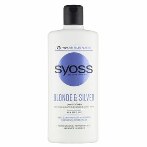 SYOSS Kondicionér na vlasy Blonde & Silver 440 ml obraz