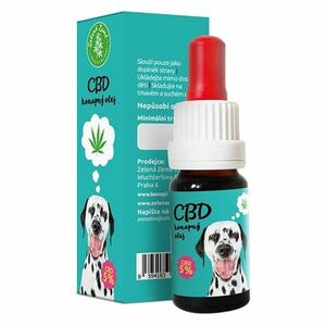 ZELENÁ ZEMĚ CBD Konopný olej 5 % 10 ml obraz