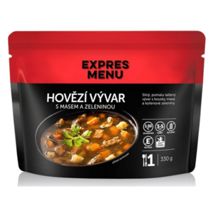 EXPRES MENU Hovězí vývar se zeleninou 330 g obraz