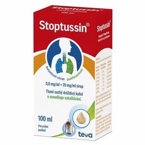 STOPTUSSIN Sirup s dávkovací pipetou 100 ml obraz