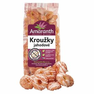 AMARANTH Kroužky jahodové 90 g obraz