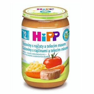 HIPP Menu těstoviny s rajčaty a telecím masem BIO 220 g obraz