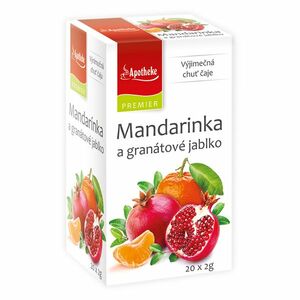 APOTHEKE Mandarinka + granátové jablko čaj 20x2 g obraz