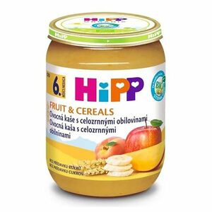 HIPP Ovoce a cereal ovocná kaše s celozrnnými obilovinami BIO 190 g obraz