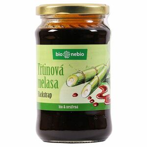 BIO NEBIO Melasa třtinová nesířená BIO 450 g obraz