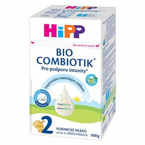 HIPP 2 Combiotik pokračovací kojenecké mléko BIO 500 g obraz