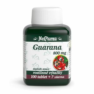 MedPharma Guarana 800 mg 107 tablet obraz