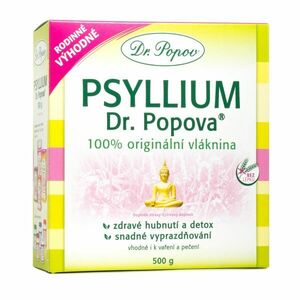 Dr. Popov Psyllium rozpustná vláknina 500 g obraz