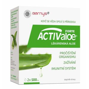 Barny´s ACTIValoe LÉKÁRENSKÁ ALOE 2x500 ml obraz