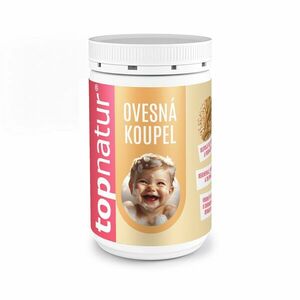 Topnatur Ovesná koupel pro děti dóza 350 g obraz