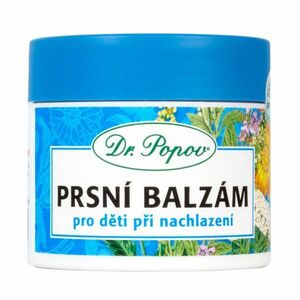 Dr. Popov Masážní prsní balzám pro děti 50 ml obraz