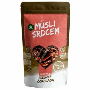 Topnatur Müsli srdcem Belgická čokoláda&Brusinky 350 g obraz