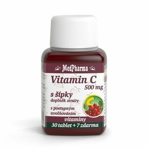 MedPharma Vitamin C 500 mg s šípky 37 tablet obraz